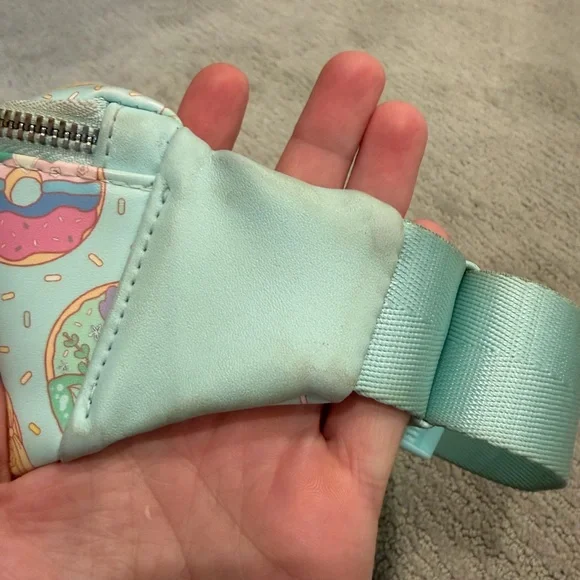 Disney Loungefly Donut Waist Bag - Mint, Pink, Yellow - Picture 16 of 16